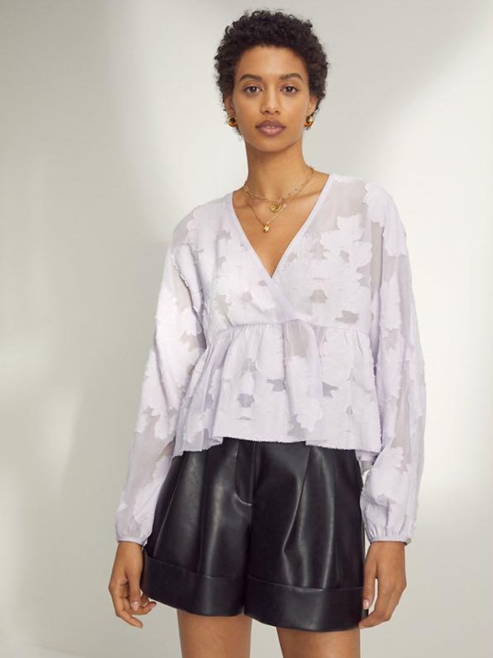 Wilfred Peplum Blouse